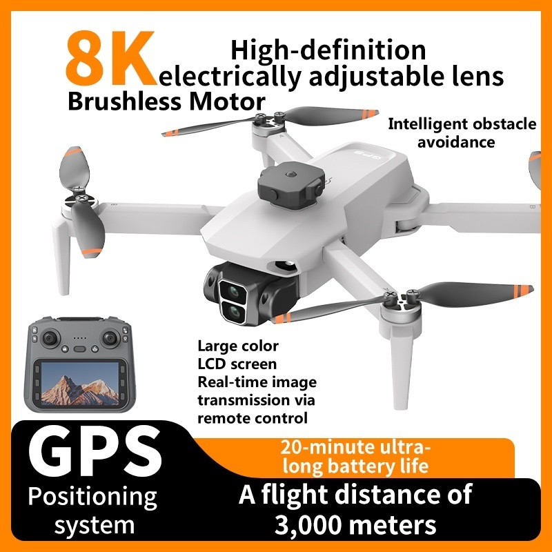 Drone Controller Screen - 8K ESC Kamera Engel Algılama GPS