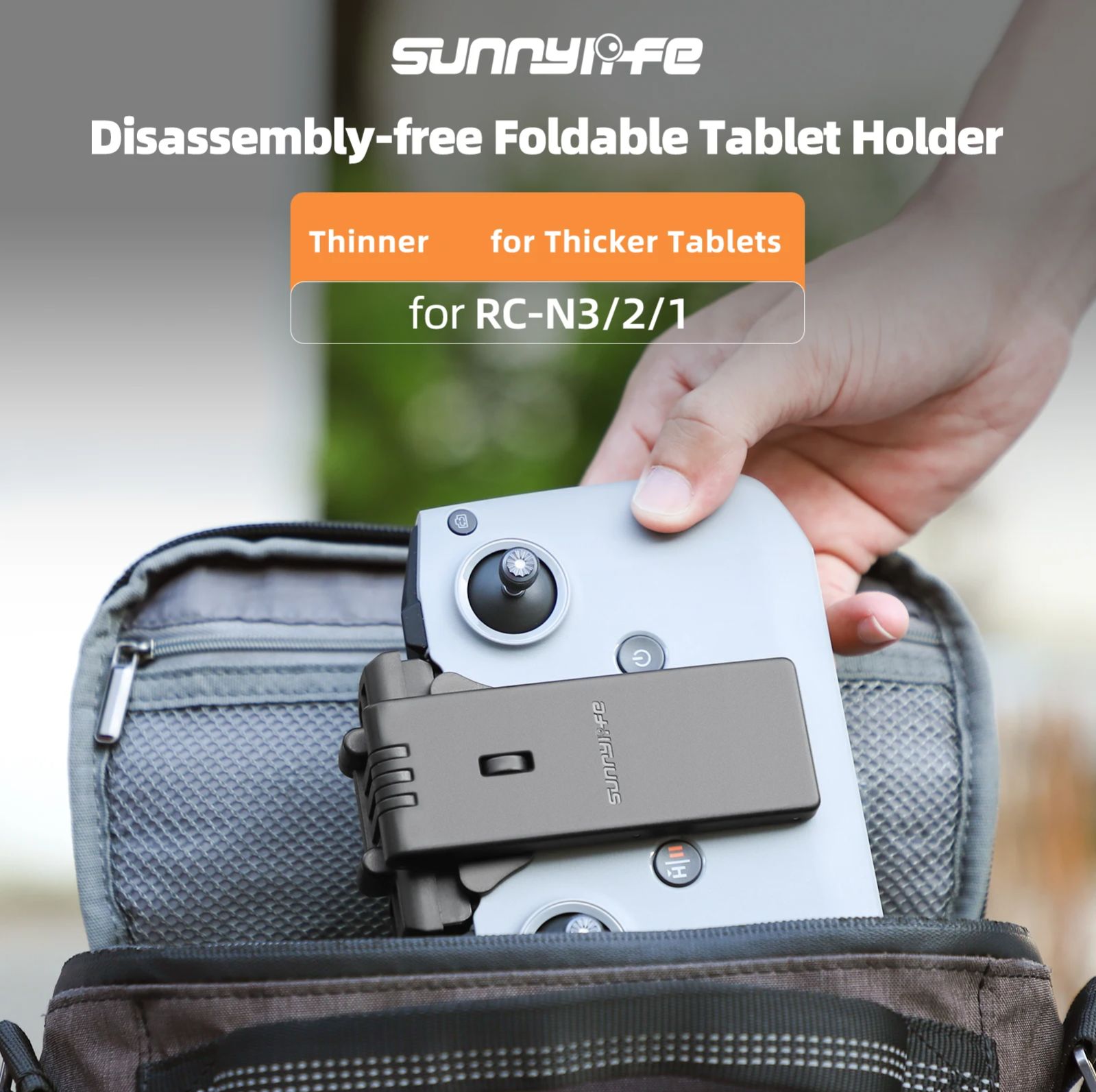 Drone Tablet Mount - Drone Katlanabilir Sökme gerektirmeyen Braket Tablet