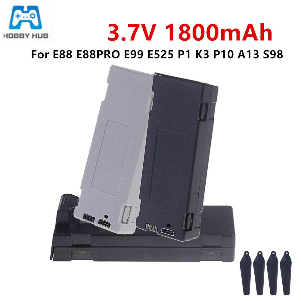 Drone Battery Charger - E88 Pil Şarj Edilebilir Pil 3.7V