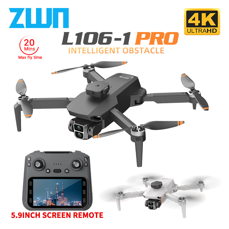 Drone Controller Screen - L106-1PRO GPS Profesyonel Drone 4K HD