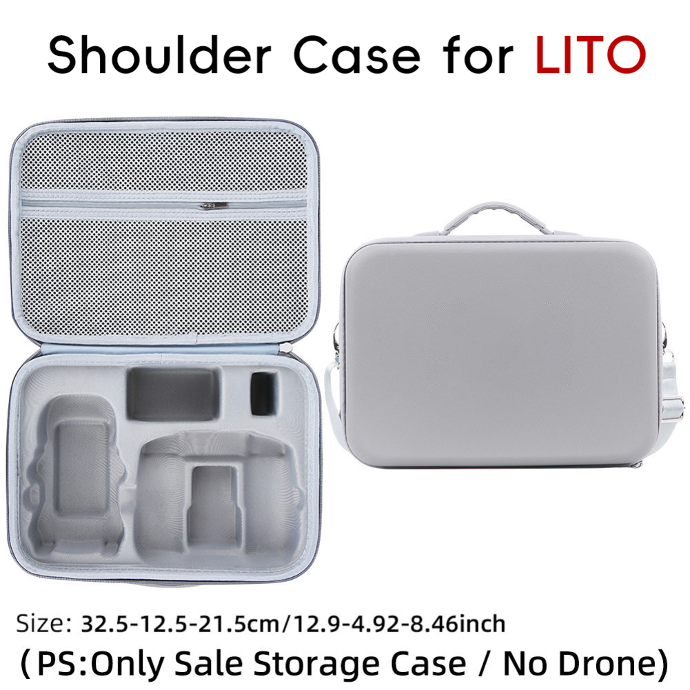Drone Hard Shell Case - DJI Lito 1 X1 için RC2