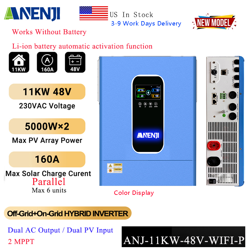 Drone Solar Charger - ANENJI 11KW 48V Hibrit Güneş İnvertörü