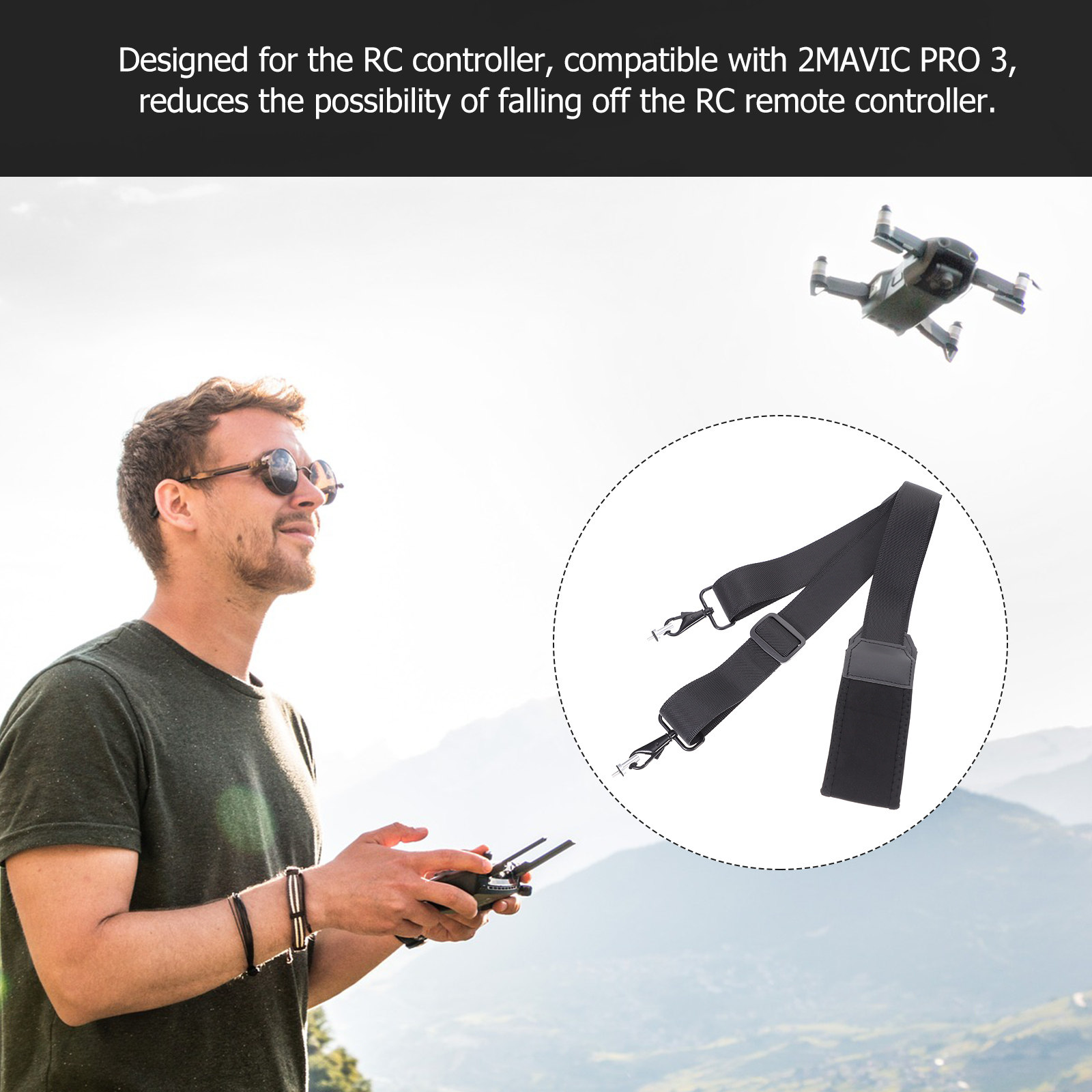 2 3 Uyumlu Rc Kumanda Boyun As - Drone Neck Strap incelemesi ve fiyatı
