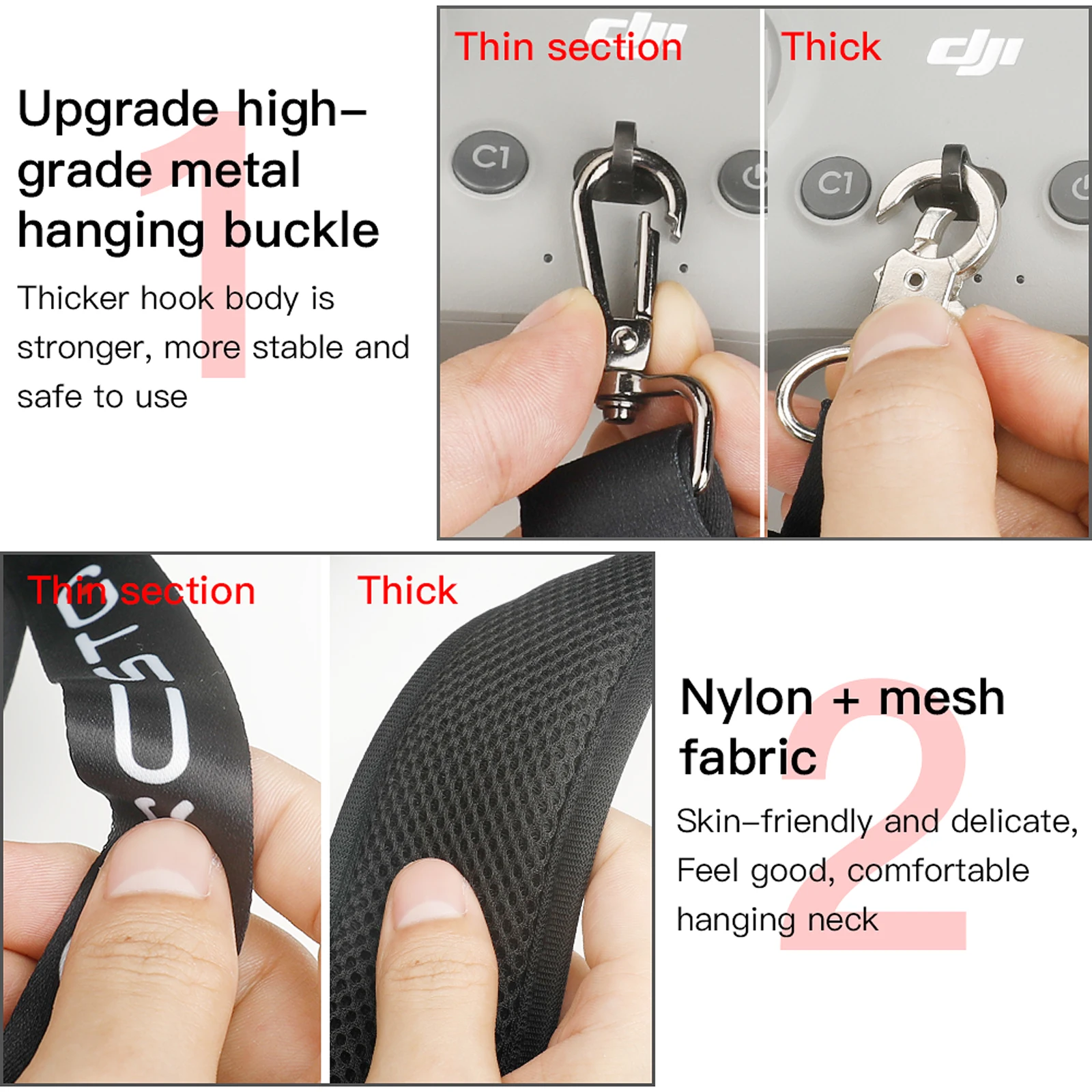 DJI Avata Drone için Kordon Bo - Drone Neck Strap incelemesi ve fiyatı