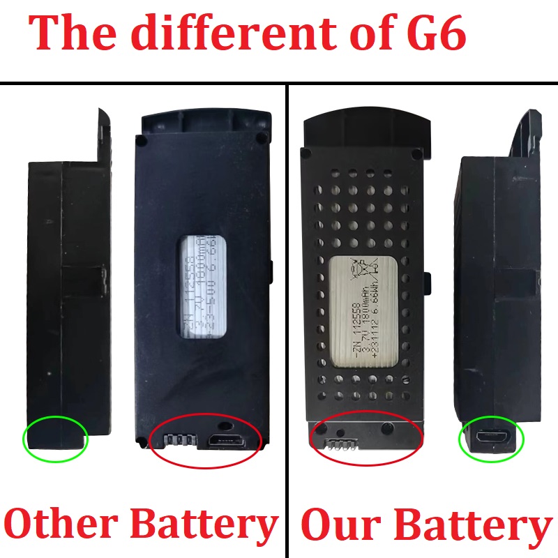 Q6 Drone Pil 3.7V 3000mAh G6 S - Drone Power Bank incelemesi ve fiyatı