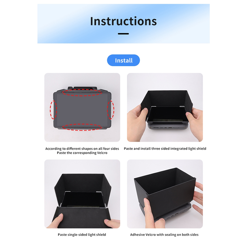 CJSD-DJI Mavic 4 Pro Güneşlik  - Drone Controller Hood incelemesi ve fiyatı