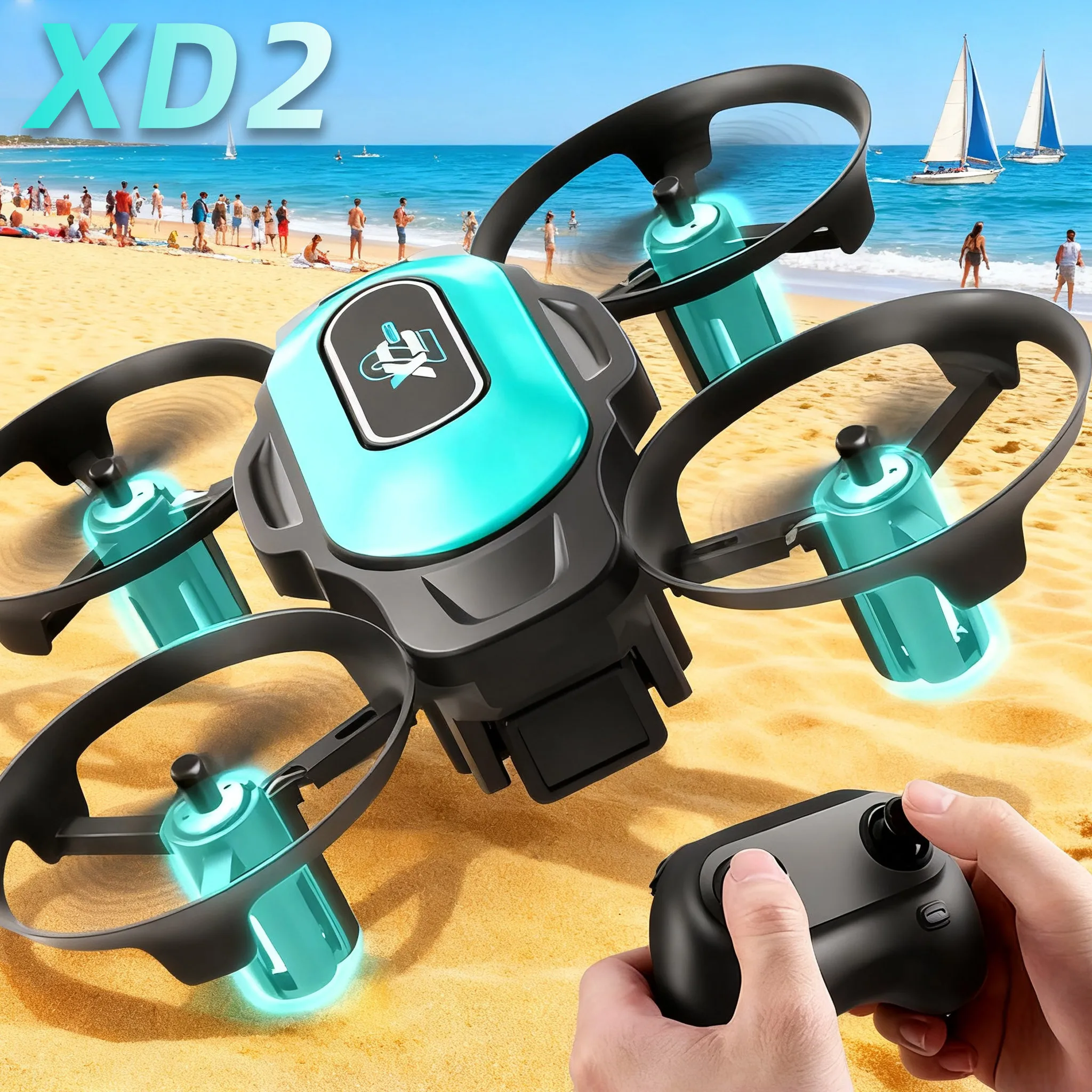 XD2 Mini Drone, 360 °   Akroba - Drone Beacon Light incelemesi ve fiyatı