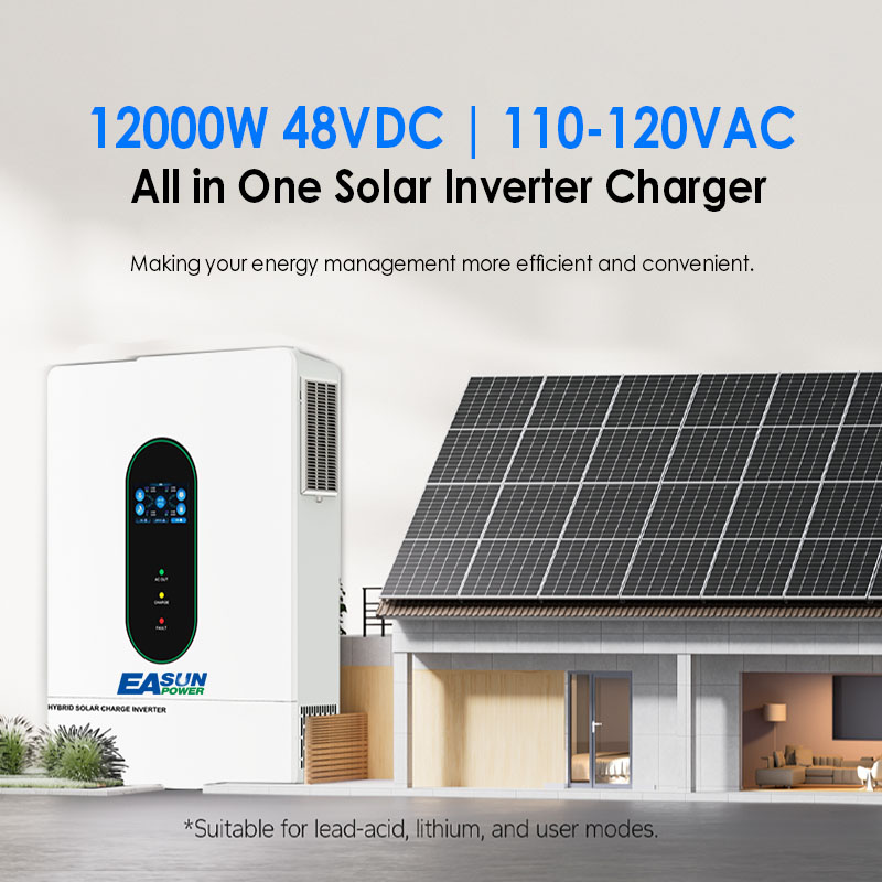EASUN US 12KW 12000W Bölünmüş  - Drone Solar Charger incelemesi ve fiyatı