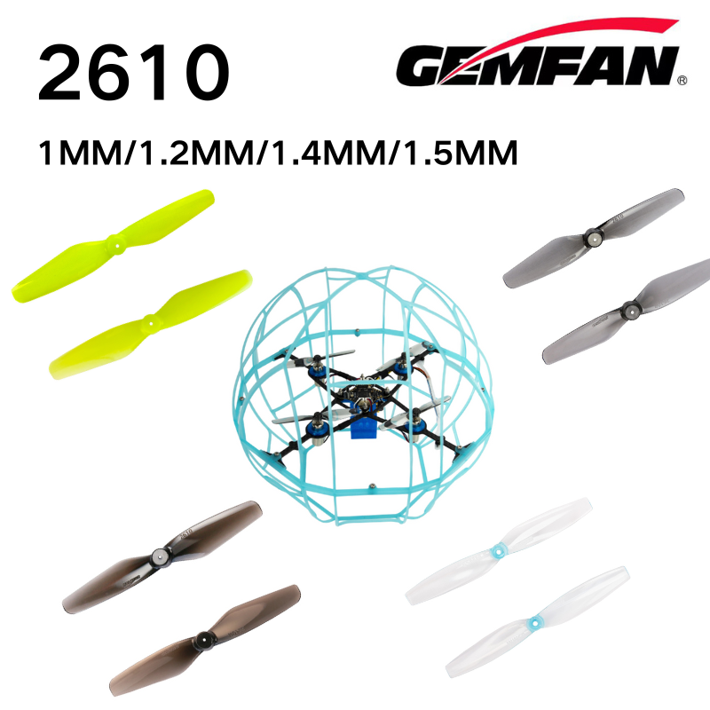 2610 Props Gemfan 2.6 inç 2 Ka - Drone Battery Adapter incelemesi ve fiyatı