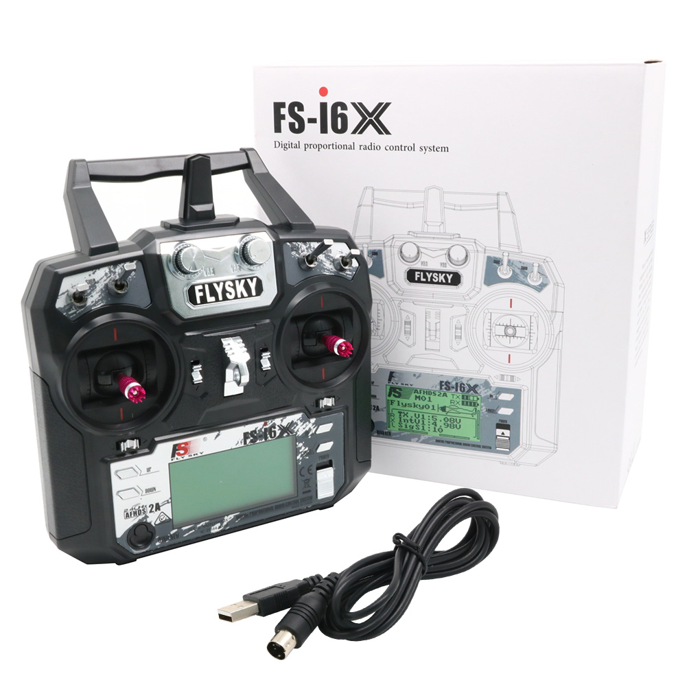 FLYSKY FS-i6X FS i6X 10 Kanall - Drone Battery Adapter incelemesi ve fiyatı