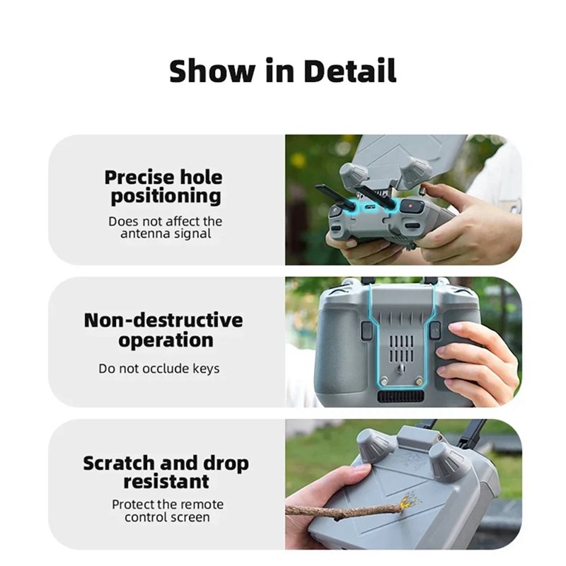 Y14A Güneşlik DJI Air 3S/4 Pro - Drone Controller Hood incelemesi ve fiyatı