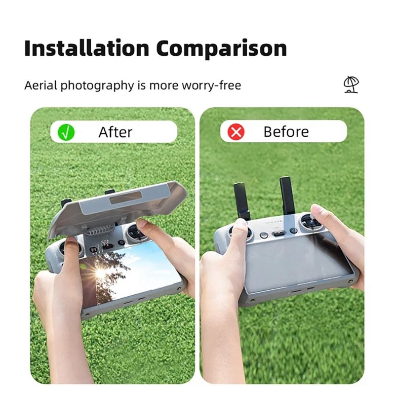 Y14A Güneşlik DJI Air 3S/4 Pro - Drone Controller Hood incelemesi ve fiyatı